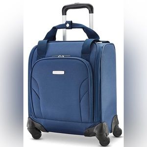 Samsonite Underseat Carry-On Spinner Wheel USB Port Travel Boarding Suitcase NEW